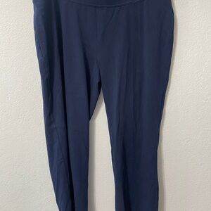 Lands' End Women's Classic Navy Leggings